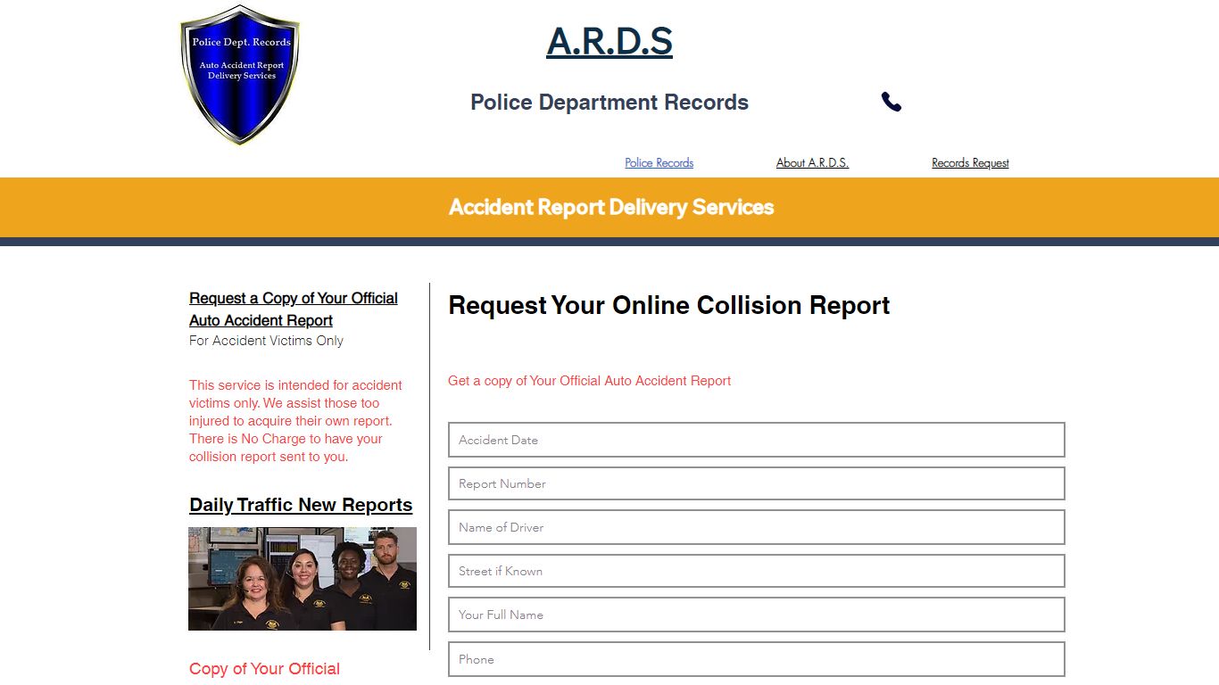 Looking Up Police Reports | Accident Report Free